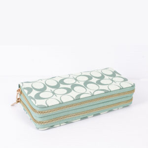 023 GN Fashion Double Zipper Wallet