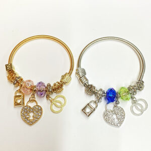 BRC0512 GS Locks Charm Adjustable Bracelets (6pcs)