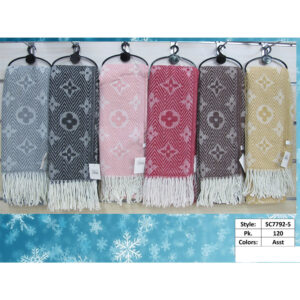 SC7792-5 ASST Fashion Scarf (3pcs)