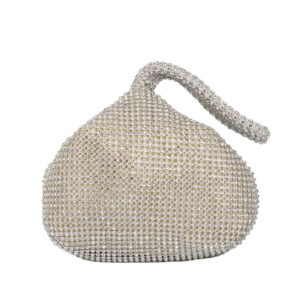 CO26019L SL Rhinestones Bling Wrist Clutch Purse