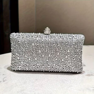 68046 SL Elegant Rhinestone Bling Clutch
