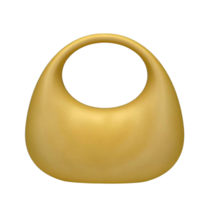 LA9115 GD Moon Shape Matte Clutch Bag