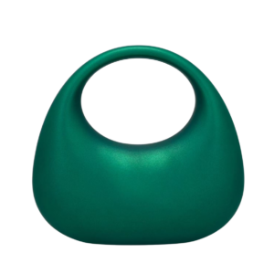 LA9115 GN Moon Shape Matte Clutch Bag