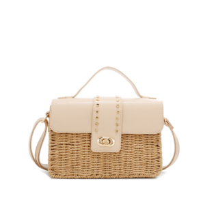 M1171 BG Fashion Straw Crossbody Bag