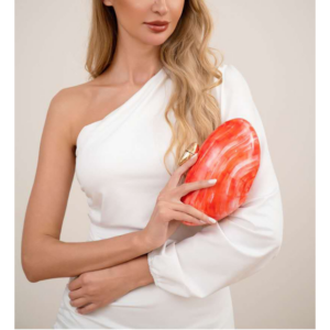 B1169 OR Fashion Acrylic Shaped Clutch