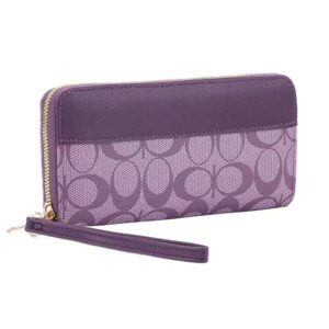 114A PP Fashion Single Zipper Wallet