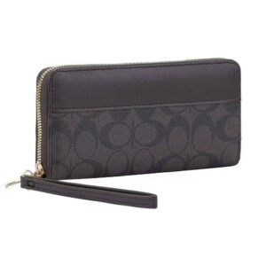 114A CF Fashion Single Zipper Wallet