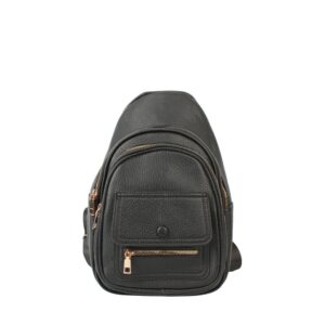 FX8830 BK Fashion Sling Bag Backpack