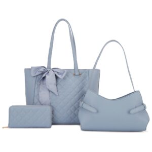 L1899 DM Quilted Pattern Fashion Handbag(3 N 1)