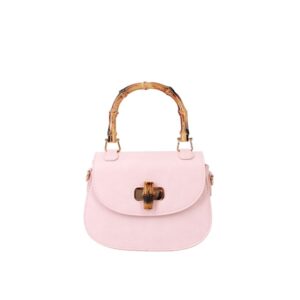 217 PK Fashion Wooden Handle Small Handbag