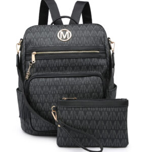 XL-M-8699 BK Fashion Backpack 2 N 1
