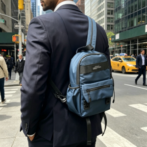 #3013 BL Functional Sling Crossbody Bag