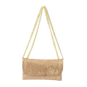CO32024 GD Rhinestone Small Evening Purse