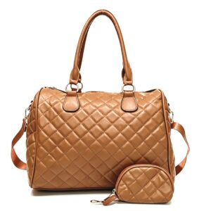 2058 CA Quilted Fashion Handbag(2 N 1)