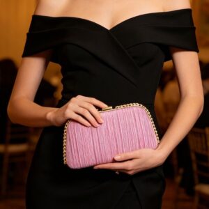 HSY-796 FU Embossed Fashion Clutch Bag