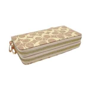 023 KH Fashion Double Zipper Wallet