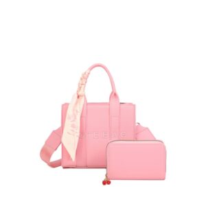 PU-26111-T2 PK Mini Fashion Tote Bag(2 N 1)