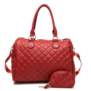 2058 RD Quilted Fashion Handbag(2 N 1)