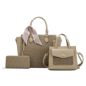 L1896 TP Leopard Print Fashion Handbag(3 N 1)