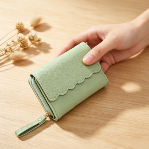 Q-1025 GN TriFold Wallet