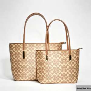 6096 CA Monogrammed Fashion Handbag(2 N 1)