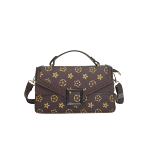 627 CF Monogram Print Flap Crossbody HandBag