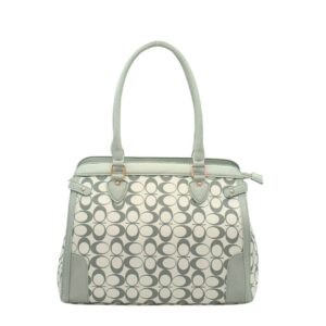 5118-B GN Fashion Oval Monogram Handbag