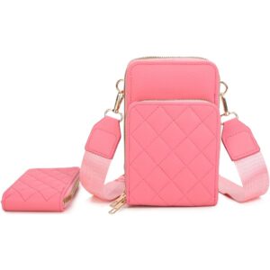 XNR-Q484 HPK Quilted Phone Crossbody Set(2 N 1)