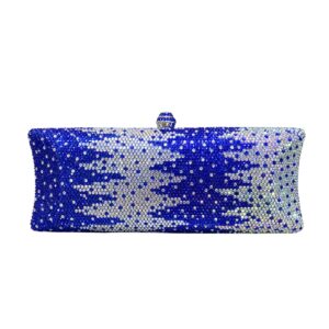 CO68096 MBL Bling Evening Clutch / Crossbody Bag