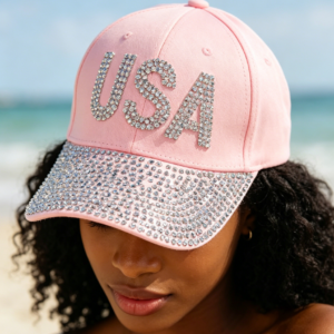 BH-1047-C ASST "USA" Fashion Cap (3PCS)