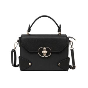 F2462 BK/BK Crossbody-Satchel Bag