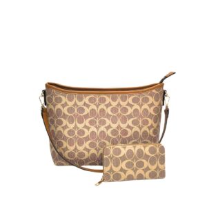 2132 LCF Monogram Hobo Fashion Tote Bag(2 N 1)