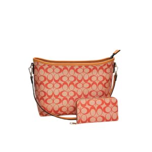 2132 OR Monogram Hobo Fashion Tote Bag(2 N 1)