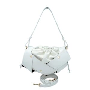 2601 WT Ruched Origami Fashion Bag