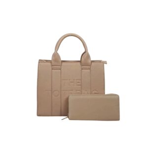 6083 APR The Tote Lettered Handbag