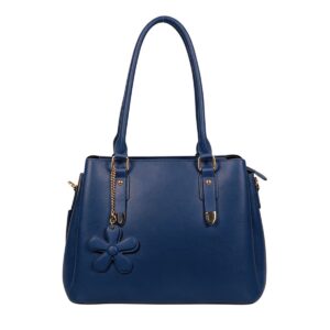 5162 BL Sage Floral Pendant Handbag