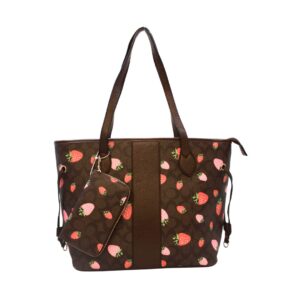 2136 CF Sweet Berry Signature Tote Set(2 N 1)