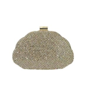 6520 GD Cloud Rhinestone Evening Clutch