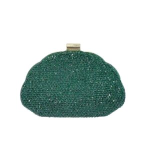 6520 GN Cloud Rhinestone Evening Clutch