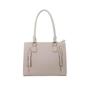 5163 GY Modern Decorative Tassel Work Handbag