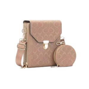 643 KH Multi Pocket Phone Purse With Detachable Coin Bag