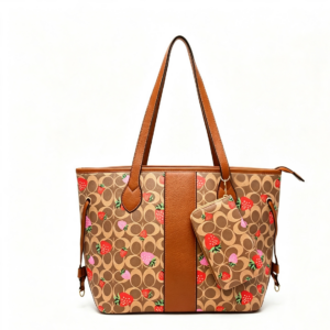 2136 L.CF Sweet Berry Signature Tote Set(2 N 1)