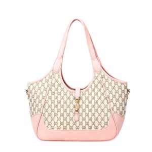5272 PK Retro Textured Leather Trim Daily Handbag