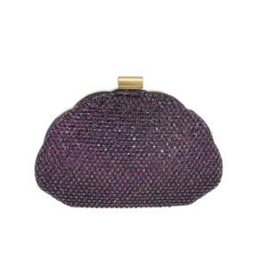 6520 PP Cloud Rhinestone Evening Clutch