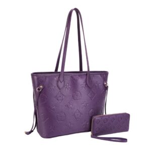 US-31340A PP Embossed‑Pattern Tote Bag 3N1