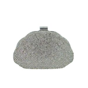 6520 SL Cloud Rhinestone Evening Clutch