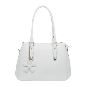 5162 WT Sage Floral Pendant Handbag