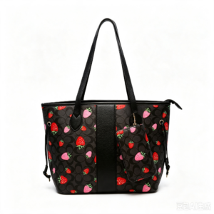 2136 BK Sweet Berry Signature Tote Set(2 N 1)
