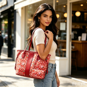 2136 RS Sweet Berry Signature Tote Set(2 N 1)