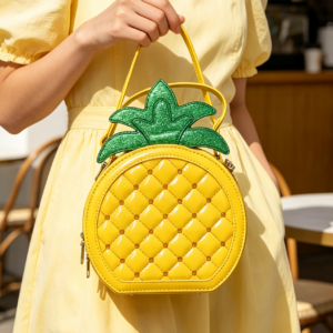 6921 Pineapple Novelty Mini Handbag